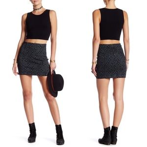 NWOT Free People Modern Femme High Rise Skirt